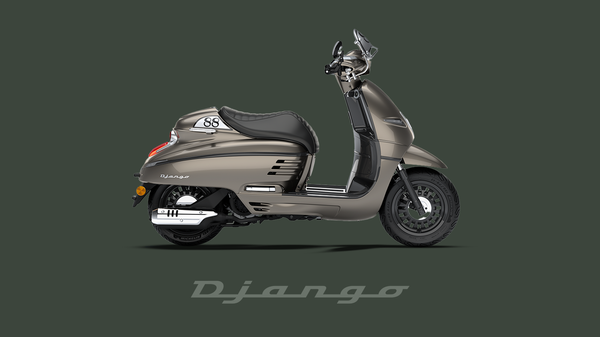 Django Classic 125cc Cafe Racer